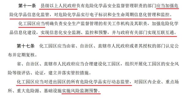 化工園區安全監測